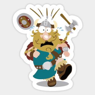 OLAF the viking Sticker